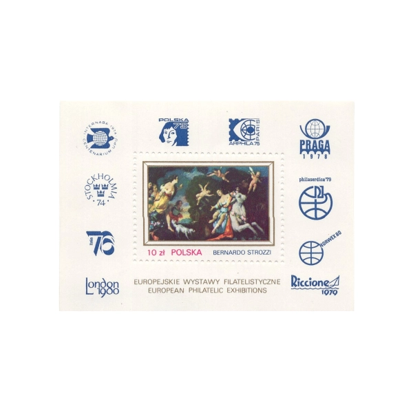 1979 Fi. Blok 108** - VIII. Europejskie Wystawy Filatelistyczne