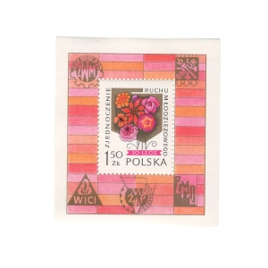 1978 Fi. Blok 103** - 30. rocznica zjednoczenia polskiego ruchu młodzieżowego