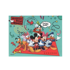 2013 Fi. blok 246A - Magiczny świat Disney'a kasowany wariant A