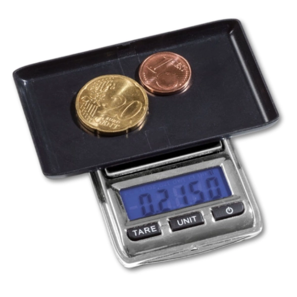 Waga jubilerska kieszonkowa 100g / 0.01g Libra Mini elektroniczna do monet i złota