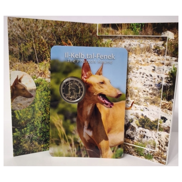 2 Euro 2026 Malta - Il-Kelb tal-Fenek moneta okolicznościowa e coincard