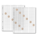 Numis 17 - karty na monety do 17 mm - Leuchtturm - 5 sztuk x 48 monet