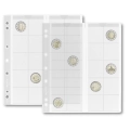 Numis 25 - karty na monety do 25 mm - Leuchtturm -  5 sztuk x 30 monet