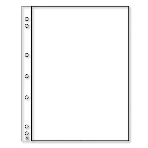Numis 1C - karty strony na dokumenty na banknoty - Leuchtturm - 10 sztuk