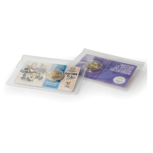 Kieszenie ochronne Leuchtturm 86x54 mm na Coincard i sztabki 5 szt. 