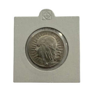OB015 - 5 zł 1933 Głowa Kobiety Stan III- B