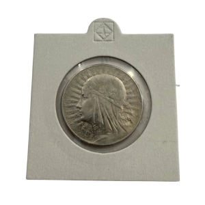OB015 - 5 zł 1933 Głowa Kobiety Stan III- A