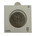OB015 - 5 zł 1933 Głowa Kobiety Stan III C