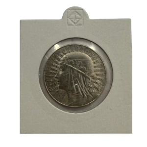 OB015 - 5 zł 1933 Głowa Kobiety Stan III B