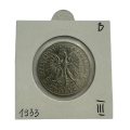 OB015 - 5 zł 1933 Głowa Kobiety Stan III B