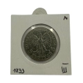 OB015 - 5 zł 1933 Głowa Kobiety Stan III A