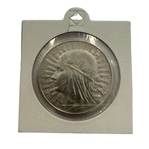 10 zł 1932 Głowa Kobiety Stan II/III+ bez znaku (OB019)