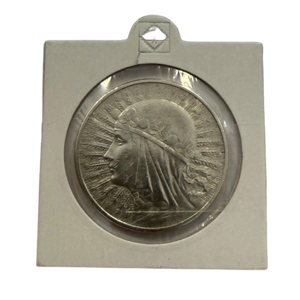10 zł 1932 Głowa Kobiety Stan II/III+ bez znaku (OB019)