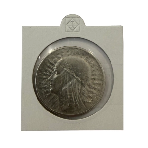 10 zł 1932 Głowa Kobiety Stan III- bez znaku (OB019)