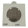 20 złotych 1981 Krakowski Barbakan próba MNi