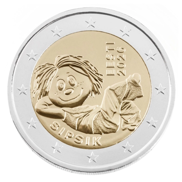 2 euro 2026 Estonia - Sipsik