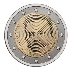 2 euro 2026 Estonia - Ivan Cankar