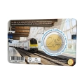 2 Euro 2026 Belgia coincard 100 lat kolei NMBS wersja FRANCUSKA