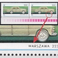1976 Fi. 2321 B1 – 25-lecie Fabryki Samochodów Osobowych w Warszawie - ścięte W i A w WARSZAWA
