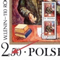 1980 Fi. 2534 B3 – 110. rocznica urodzin W. I. Lenina -  krótszy przecinek  