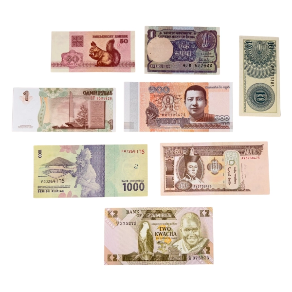 Zestaw banknotów z różnych krajów - 8 szt. [68]