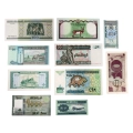 Zestaw banknotów z różnych krajów - 10 szt. [66]