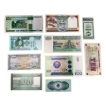 Zestaw banknotów z różnych krajów - 10 szt. [66]