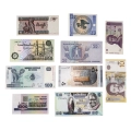 Zestaw banknotów z różnych krajów - 10 szt. [65]