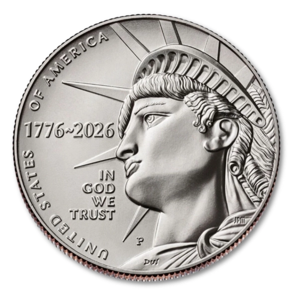 USA 50 centów 2026  Half Dollar - 250-lecie niepodległości USA