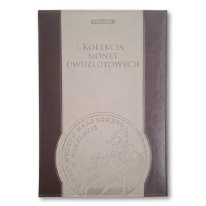 Album na monety 2 i 5 złotych 1995-2040 Skóra Exclusive