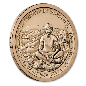 USA 1 dolar 2026 - Innowacja Steve Jobs D