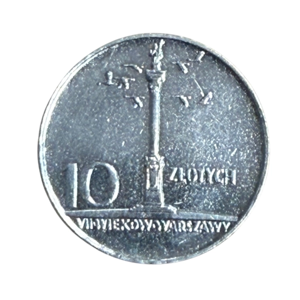 10 zł 1966 Kolumna Zygmunta Stan II 