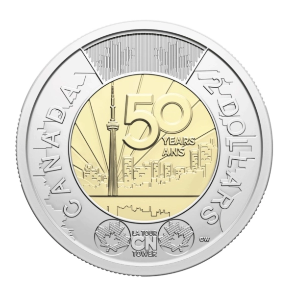 Kanada 2 dolary 2026 Wieża CN moneta kolekcjone