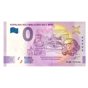 2026 banknot 0 euro - Wieliczka K. Wielkiego Gold