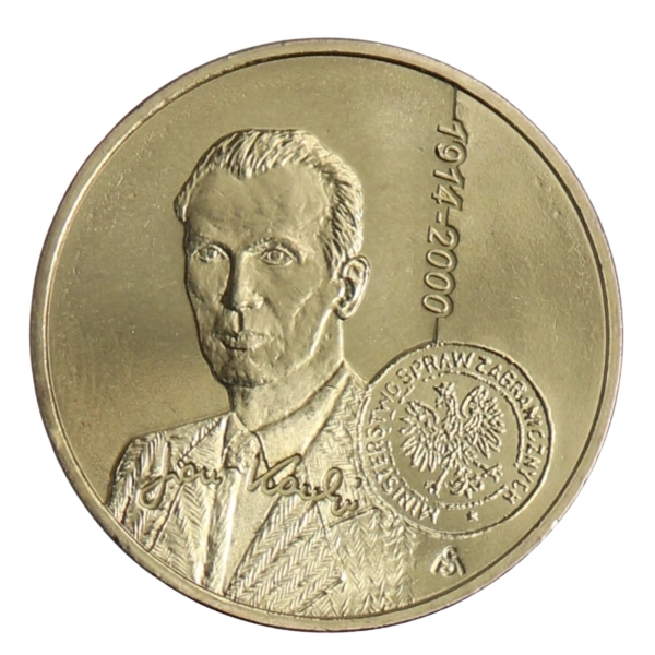 2 zł NG 2014 - Jan Karski