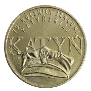 2 zł NG 2010 - Katyń