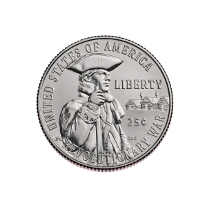 USA 25 centów 2026 - Revolutionary War D