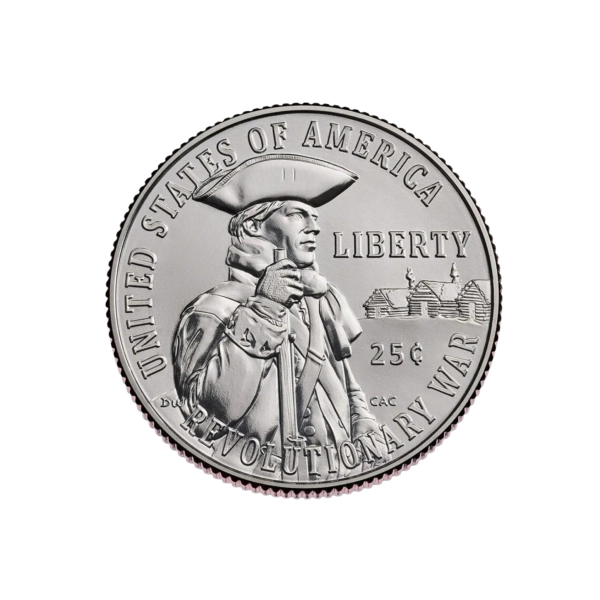 USA 25 centów 2026 - Revolutionary War D