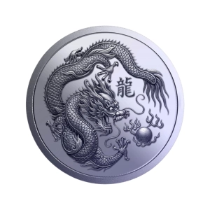 Medal Tytanowy – Tian Tan Dragon 1 uncja Tytanu 2026