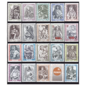 1986-2000 Fi. 2918-3718 ** Poczet królów 45 znaczków komplet