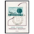 1956 Fi. blok 18 kasowany  Dzień Znaczka