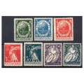 1921 Fi. 128 - 134 ** Uchwalenie Konstytucji - znaczki pocztowe