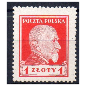 1924 Fi. 193 ** Prezydent S. Wojciechowski - znaczek pocztowy