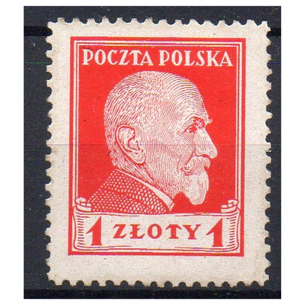1924 Fi. 193 ** Prezydent S. Wojciechowski - znaczek pocztowy