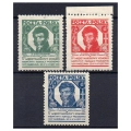 1927 Fi. 230 - 232 ** Kongres Medycyny Wojskowej - znaczki pocztowe