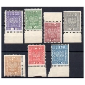 1932 Fi. 251 - 257 ** Małe doniczki - seria znaczków