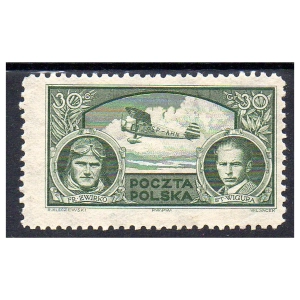 1933 Fi. 259 ** Zwycięzcy Challenge-u - znaczek pocztowy