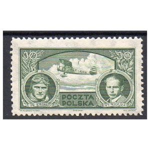 1933 Fi. 259 ** Zwycięzcy Challenge-u - znaczek pocztowy