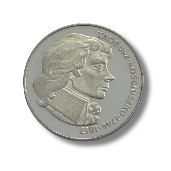 100 zł 1976 srebrna moneta Tadeusz Kościuszko K007