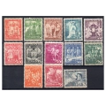 1938 Fi. 310 - 322 ** Seria historyczna - seria znaczków